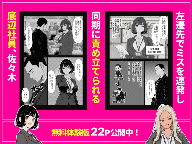 ◯◯しないと出れない部屋でパワハラ同期とアルハラ上司を性奴●にした物語 画像2