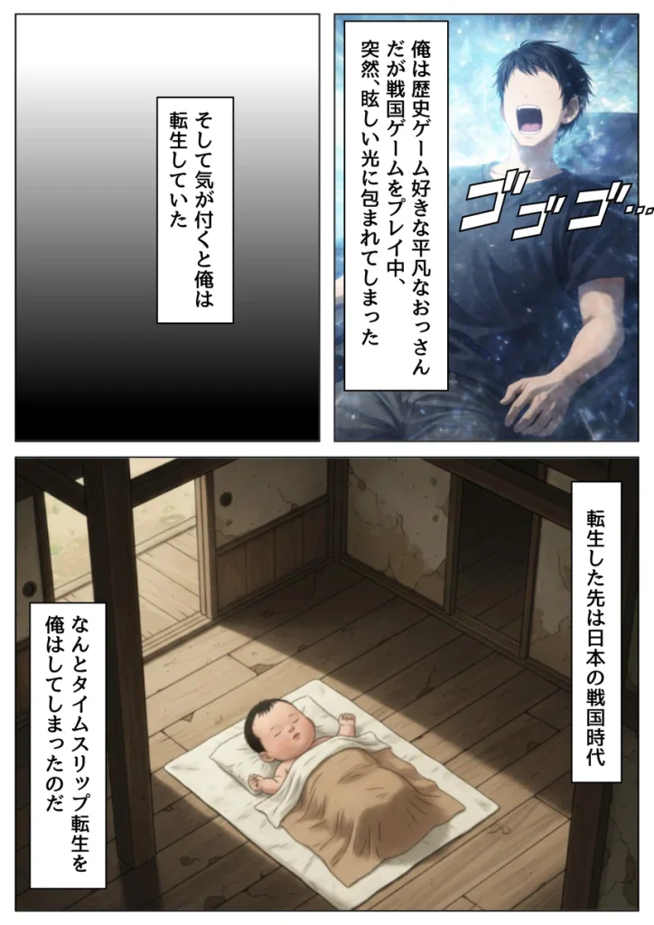 《戦の乱取り（略奪）》 戦国時代の農村に俺が転生したら、エロすぎた史実の話 001