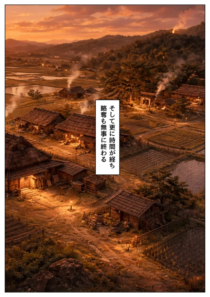 《戦の乱取り（略奪）》 戦国時代の農村に俺が転生したら、エロすぎた史実の話 023