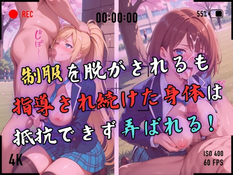 【4Kイラスト】1万3000人の生徒を抱いた校長による女子生徒への性指導（入学式編） 画像5