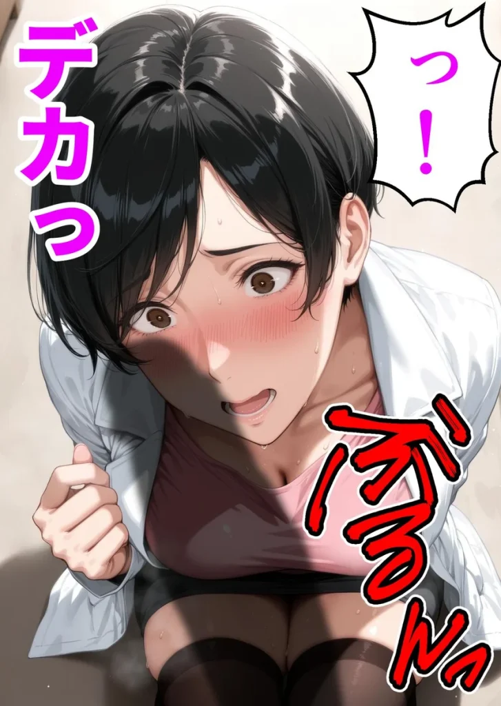 【精液が最強の美容薬の世界】 SSSレア精液で人生逆転！むちむち人妻女医の特別検診 035