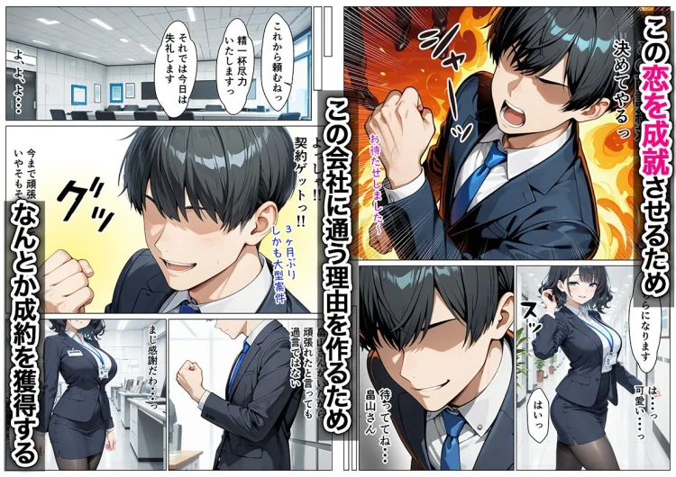 あざと系OL電マと媚薬で本性暴かれ中出し懇願した話 全197P 画像2