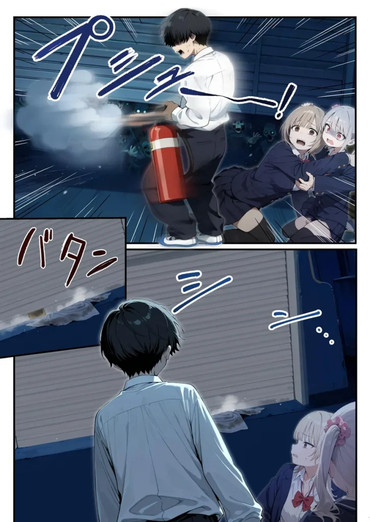 ゾンビに支配された学園で冴えない童貞のオタク君が少女たちの救世主になる話 027