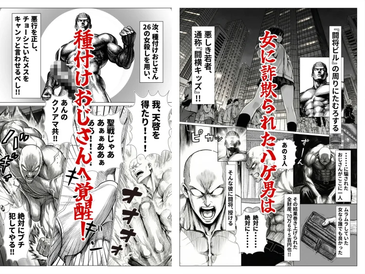 トー横立ちんぼ更生種付けおじさん 画像1