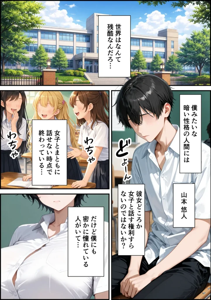 常識改変AIマッチング毒舌クールギャルをメス堕ちさせた話 001