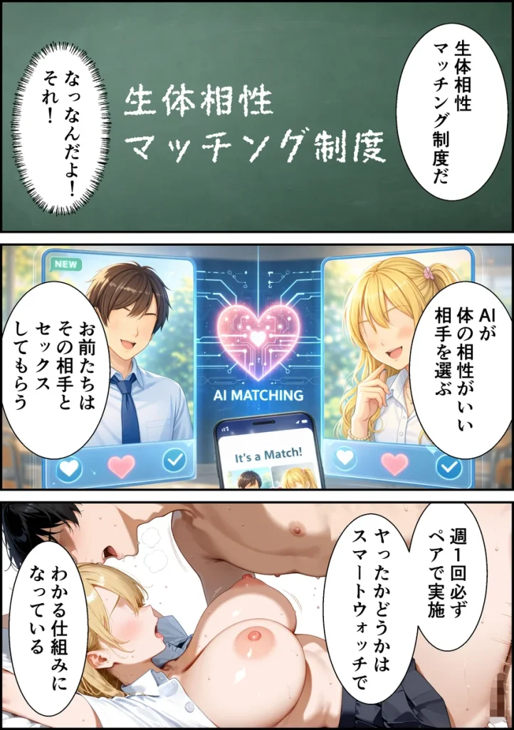 常識改変AIマッチング毒舌クールギャルをメス堕ちさせた話 006