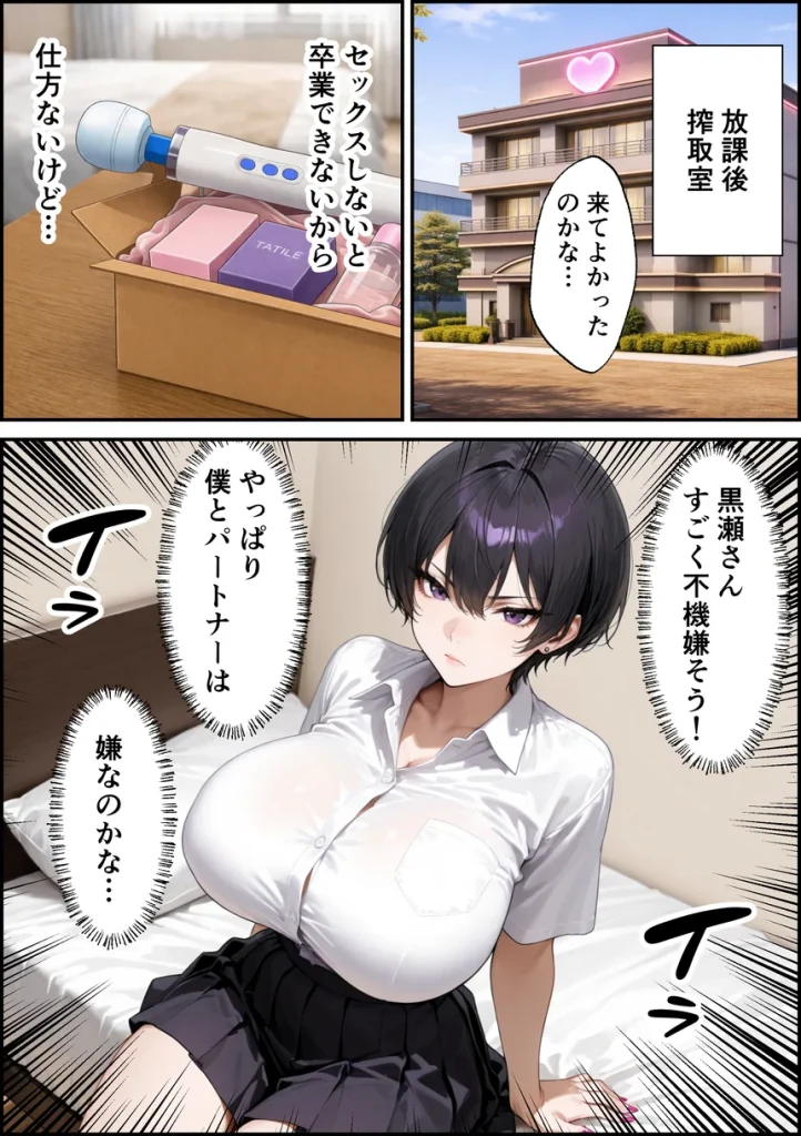 常識改変AIマッチング毒舌クールギャルをメス堕ちさせた話 010