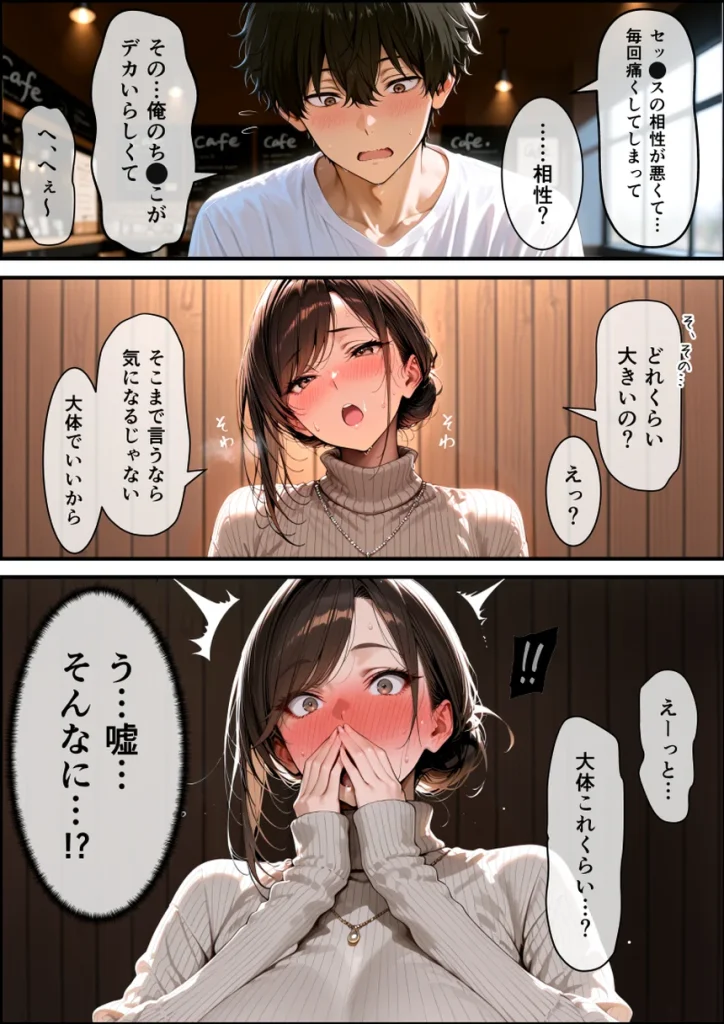 彼女の母親（38）にデカチン見せたら生ハメセックスする事になった話 014