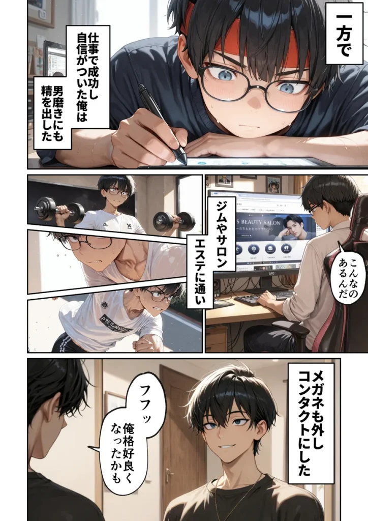 昔、俺をバカにしていた幼馴染を10年後港区のタワマンに呼び出して朝まで〇〇する話。 015