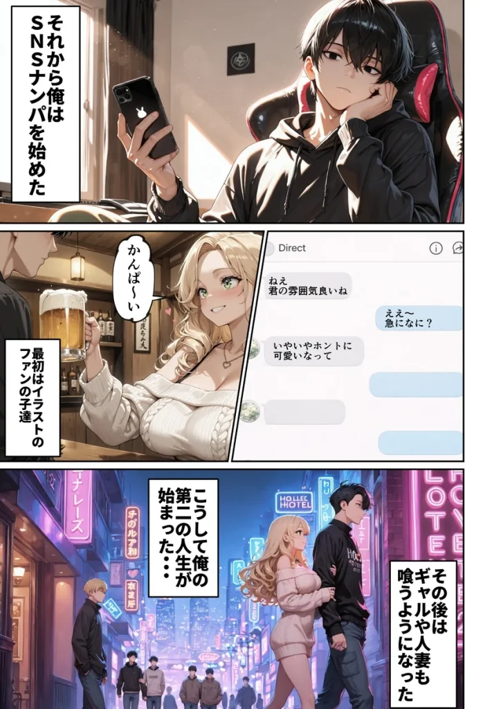 昔、俺をバカにしていた幼馴染を10年後港区のタワマンに呼び出して朝まで〇〇する話。 016