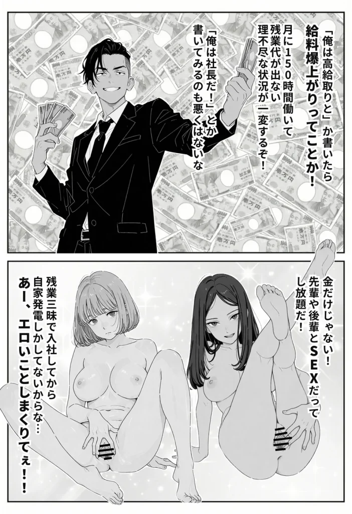 社内常識改変ノートで新卒問題児2人を性処理係にした物語 010