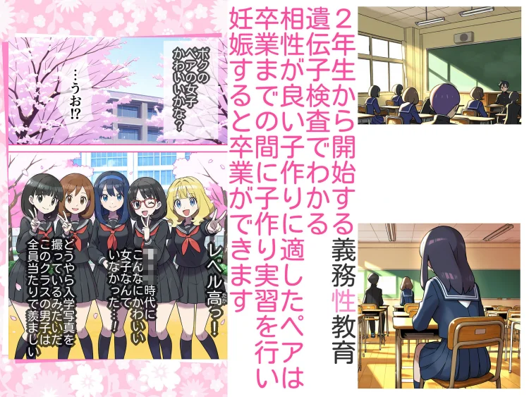 義務性教育〜妊娠すると卒業できる学校〜 画像2