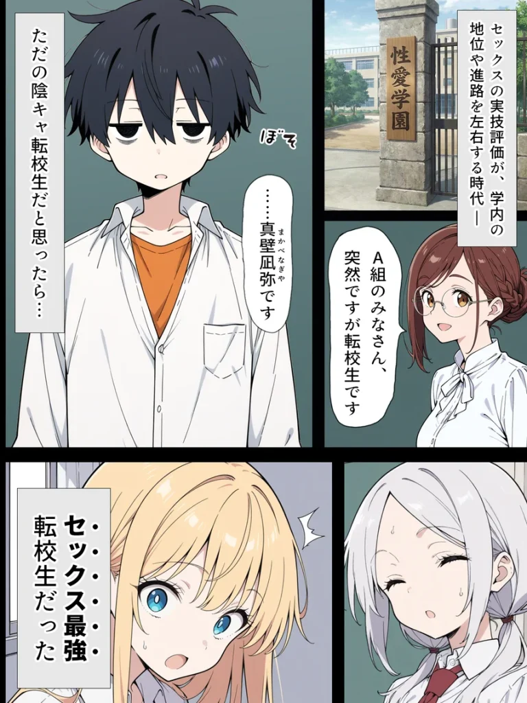 陰キャ転校生はセックス最強2 ハメられた合同合宿編 001