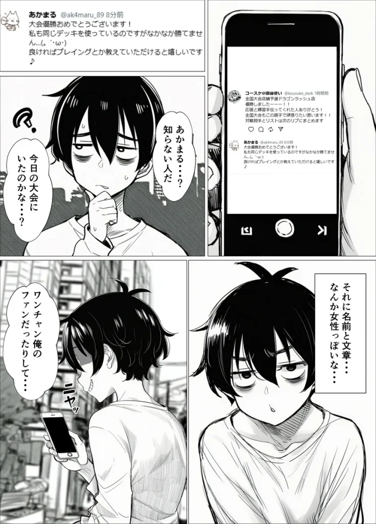 【完全実録】SNSで知り合ったカードゲーム女子がSSR美少女だった件 008