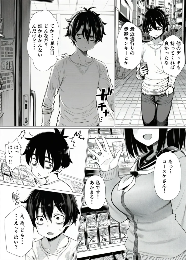 【完全実録】SNSで知り合ったカードゲーム女子がSSR美少女だった件 010