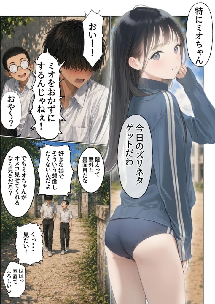 【昭和編】想いを寄せていたクラスメイトが中年メタボ教師（BMI40）と肉体関係だった件 013