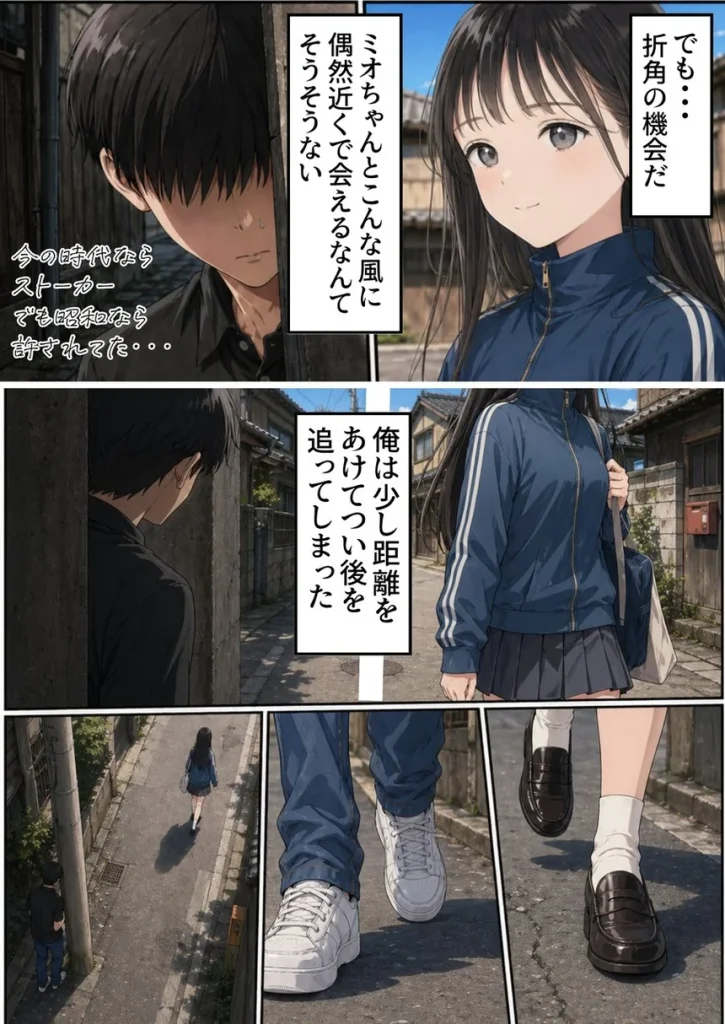 【昭和編】想いを寄せていたクラスメイトが中年メタボ教師（BMI40）と肉体関係だった件 027