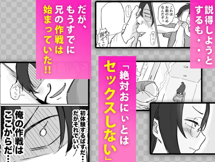彼氏持ちで生意気な妹とセックスの練習する方法 画像3
