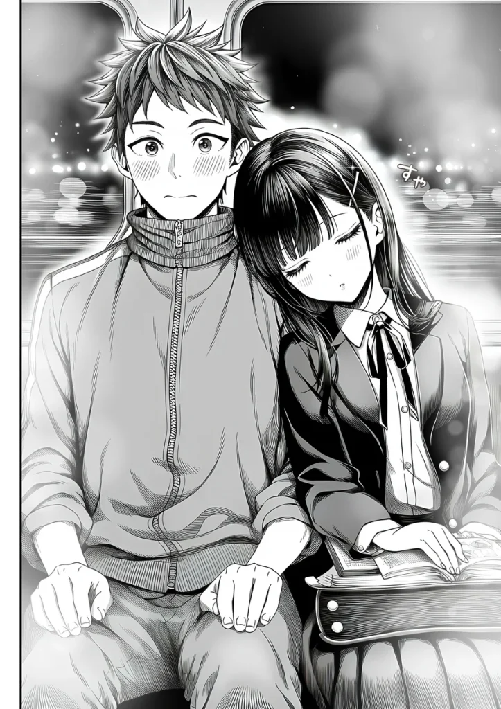 電車で何度も肩にもたれかかってくる女の子と、子作りセックスしてしまった 002