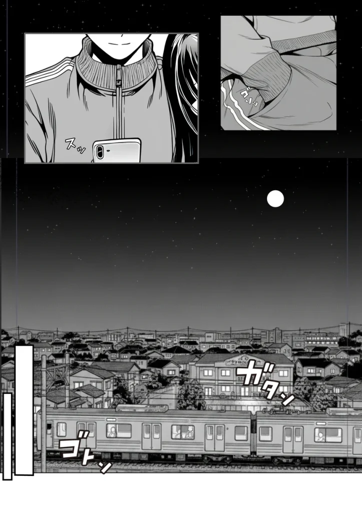 電車で何度も肩にもたれかかってくる女の子と、子作りセックスしてしまった 005
