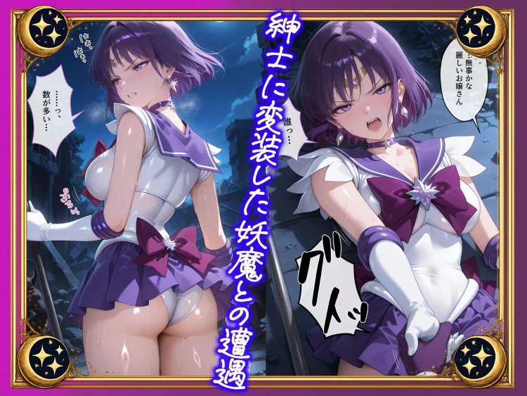 【セリフ付】悪魔に敗北〜快楽堕ちさせられた破滅の戦士編〜 画像2