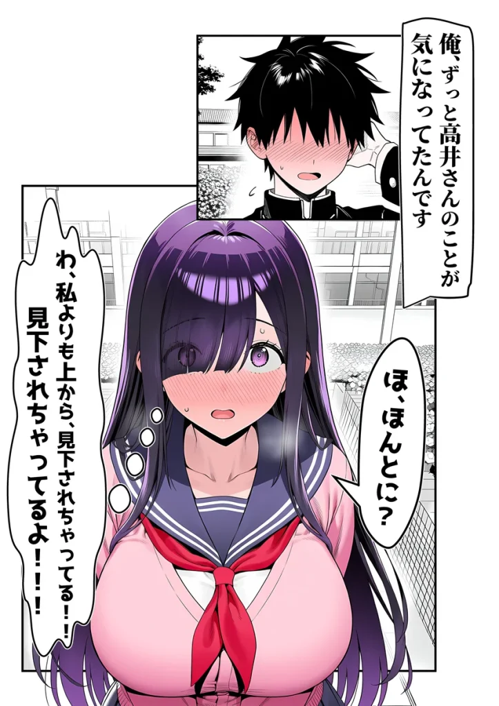 全てがデカすぎてコンプレックスを拗らせた高井さん 007 全てがデカすぎてコンプレックスを拗らせた高井さん 007
