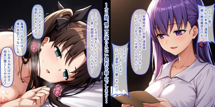慎二に寝取られ堕ちる凛 〜こいつ、もう僕の女だから〜 画像9